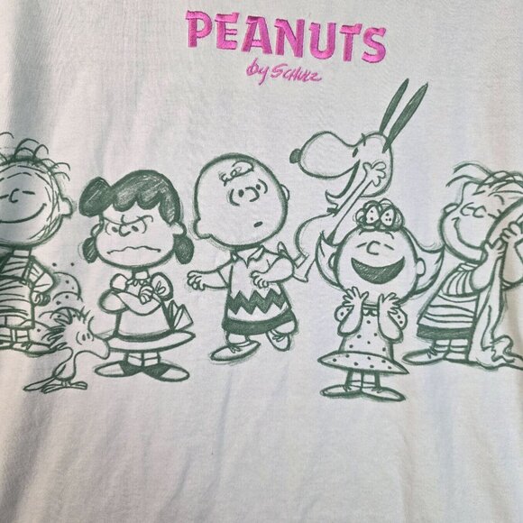 Peanuts Women's Charlie Brown and Friends Graphic Tee Size XS - Picture 2 of 7